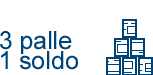 3 palle 1 soldo