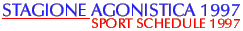Stagione Agonistica  1997
